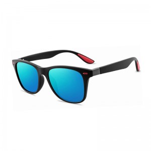 US001 Occhiali da sole polarizzati da uomo con logo personalizzato stampato cat.3 uv400 all'ingrosso