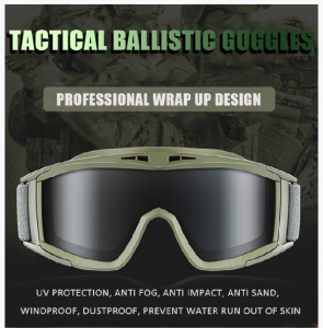 UM008 MIL-DTL-43511D Occhiali anti-impatto tattici standard militari Occhiali balistici