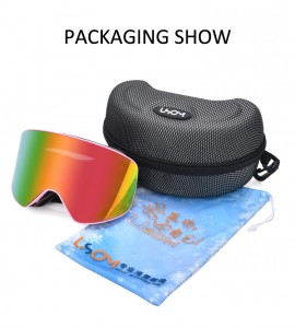 UF037 OEM ODM migliori occhiali da sci da snowboard da donna, occhiali da sole da sci