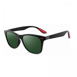 US001 Occhiali da sole polarizzati da uomo con logo personalizzato stampato cat.3 uv400 all'ingrosso