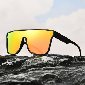 US071 Occhiali da sole polarizzati quadrati grandi di design oversize da donna e da uomo