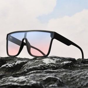 US071 Occhiali da sole polarizzati quadrati grandi di design oversize da donna e da uomo