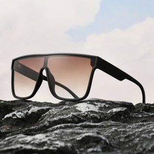 US071 Occhiali da sole polarizzati quadrati grandi di design oversize da donna e da uomo
