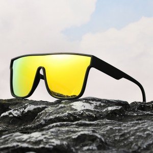 US071 Occhiali da sole polarizzati quadrati grandi di design oversize da donna e da uomo