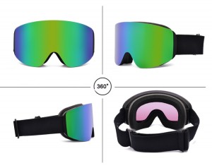 UF039 Migliori occhiali da sci 2023 Occhiali da snowboard Fabbrica di Guangzhou