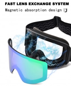 UF039 Migliori occhiali da sci 2023 Occhiali da snowboard Fabbrica di Guangzhou