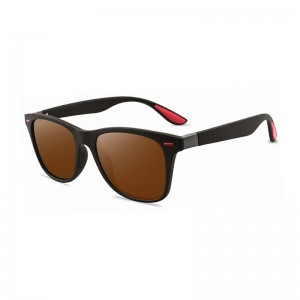 US001 Occhiali da sole polarizzati da uomo con logo personalizzato stampato cat.3 uv400 all'ingrosso