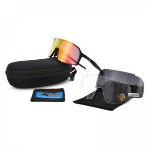 UY057KC Occhiali sportivi alla moda con logo personalizzato polarizzato per giovani