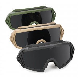 UM028 V50 Occhiali da tiro tattici per occhiali militari da 3,5 mm ad alto impatto