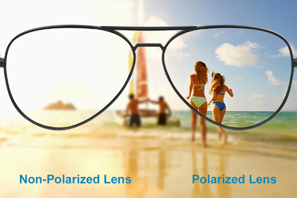 Occhiali da sole polarizzati VS non polarizzati