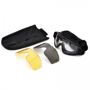 UM008 MIL-DTL-43511D Occhiali anti-impatto tattici standard militari Occhiali balistici