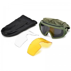 UM028 V50 Occhiali da tiro tattici per occhiali militari da 3,5 mm ad alto impatto