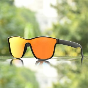 US057 Occhiali da sole polarizzati con etichetta privata personalizzata all'ingrosso in porcellana