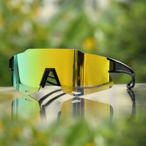 UY080A Occhiali da sole sportivi polarizzati Tr90 di marca di moda all'ingrosso per la corsa in bicicletta