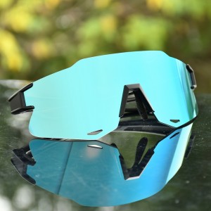 UY080A Occhiali da sole sportivi polarizzati Tr90 di marca di moda all'ingrosso per la corsa in bicicletta