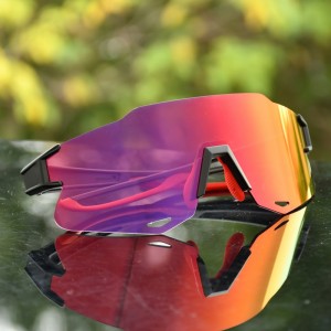 UY080A Occhiali da sole sportivi polarizzati Tr90 di marca di moda all'ingrosso per la corsa in bicicletta