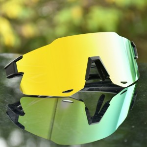 UY080A Occhiali da sole sportivi polarizzati Tr90 di marca di moda all'ingrosso per la corsa in bicicletta